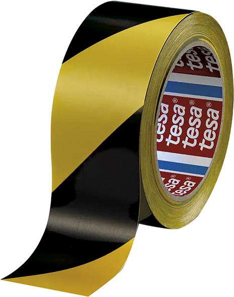 Tesa 60760 žltá/čierna výstražná páska 33 m x 50 mm Tesa 60760 žltá/čierna výstražná páska 33 m x 50 mm