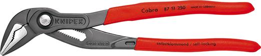Kliešte SIKO Cobra ES s viackomponentovými rukoväťami 250 mm KNIPEX Kliešte SIKO Cobra ES s viackomponentovými rukoväťami 250 mm KNIPEX