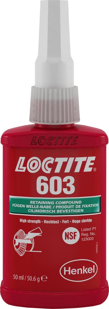 LOCTITE 603 BO50 ML EGFD Lepidlo na škáry Henkel LOCTITE 603 BO50 ML EGFD Lepidlo na škáry Henkel