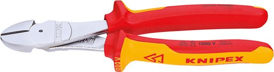 Silové bočné štiepacie kliešte VDE s viaczložkovými rukoväťami 250 mm KNIPEX Silové bočné štiepacie kliešte VDE s viaczložkovými rukoväťami 250 mm KNIPEX