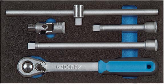 Modul na náradie 1/3 pre pohon 1/2" fein Gedore Modul na náradie 1/3 pre pohon 1/2" fein Gedore