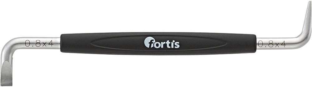 Inbusový kľúč s drážkou 4 + 4 x 100 mm FORTIS Inbusový kľúč s drážkou 4 + 4 x 100 mm FORTIS