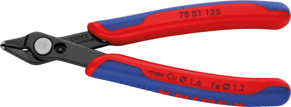 Bočné štiepacie kliešte pre elektroniku F8 125 mm Super Knips Knipex Bočné štiepacie kliešte pre elektroniku F8 125 mm Super Knips Knipex