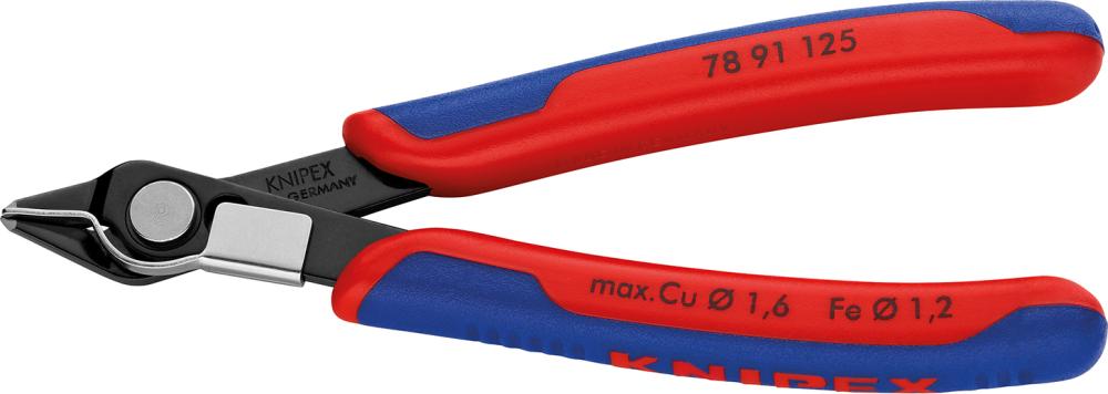 Bočné štiepacie kliešte pre elektroniku F9 125 mm Super Knips Knipex Bočné štiepacie kliešte pre elektroniku F9 125 mm Super Knips Knipex