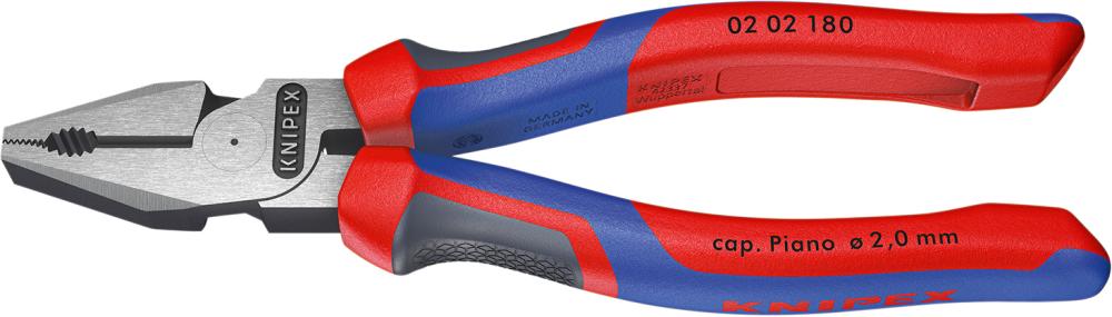 Silové kombinované kliešte 0202 EAN 225 mm KNIPEX Silové kombinované kliešte 0202 EAN 225 mm KNIPEX