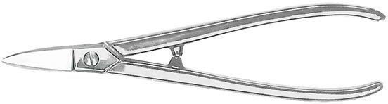 Zlatnícke nožnice rovné poniklované 180 mm Erdi Zlatnícke nožnice rovné poniklované 180 mm Erdi