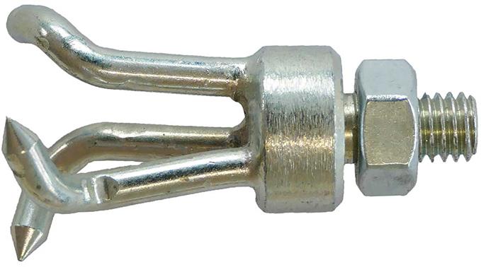 Trojzubý pazúr závit 1/2" 50 mm E+R Trojzubý pazúr závit 1/2" 50 mm E+R