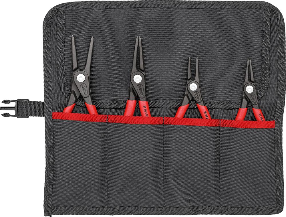 Sada presných klieští na poistné krúžky 4-dielna KNIPEX Sada presných klieští na poistné krúžky 4-dielna KNIPEX