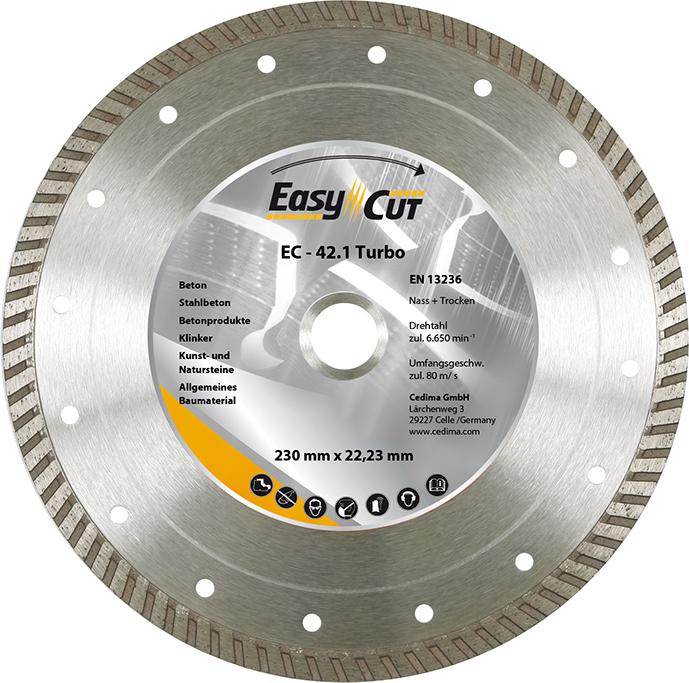 Rezný kotúč diamantový EC-42.1 230x2 Rezný kotúč diamantový EC-42.1 230x2