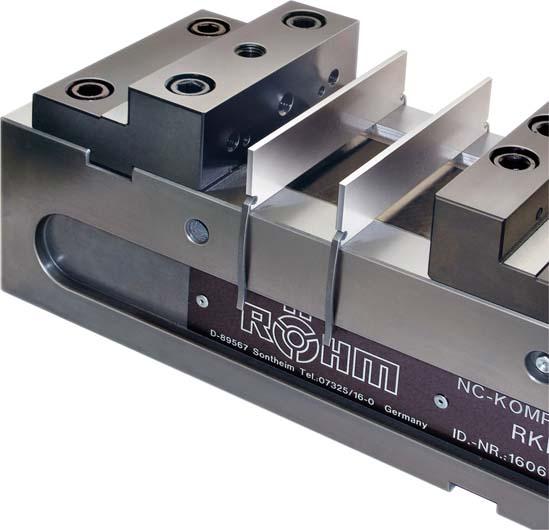 Oporné lišty pre obrobok Cliparc pre RKE 160/200 mm RÖHM Oporné lišty pre obrobok Cliparc pre RKE 160/200 mm RÖHM