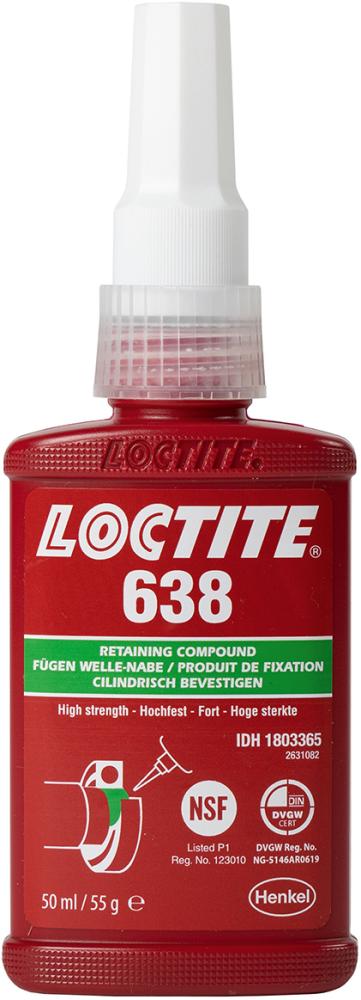LOCTITE 638 BO 50 ML EGFDLepidlo na škáry Henkel LOCTITE 638 BO 50 ML EGFDLepidlo na škáry Henkel