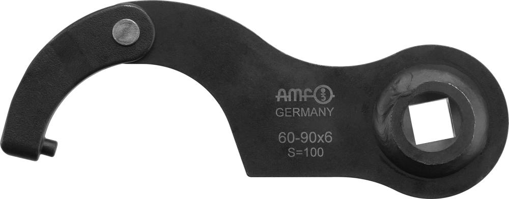 Kĺbový kľúč s ozubom a čapom 95 – 165 mm pre momentový kľúč 3/4" AMF Kĺbový kľúč s ozubom a čapom 95 – 165 mm pre momentový kľúč 3/4" AMF