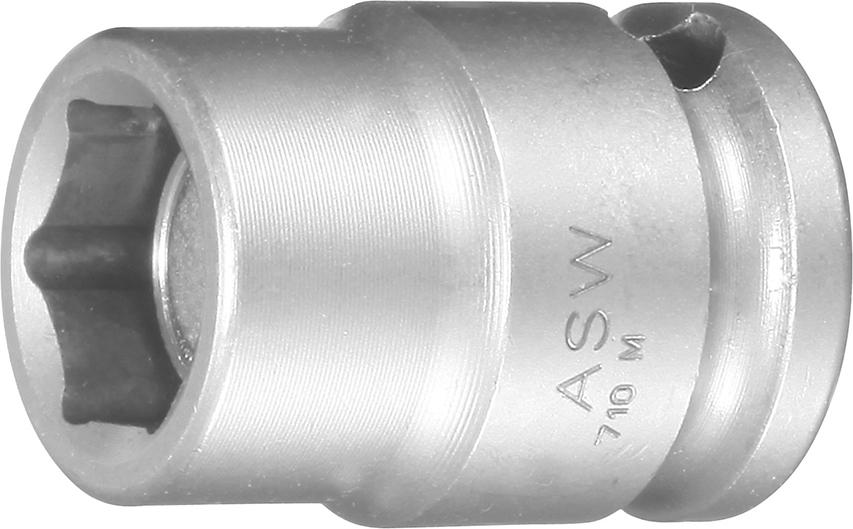 Silový adaptér pre nástrčné kľúče s magnetom 3/8" 17 mm ASW Silový adaptér pre nástrčné kľúče s magnetom 3/8" 17 mm ASW