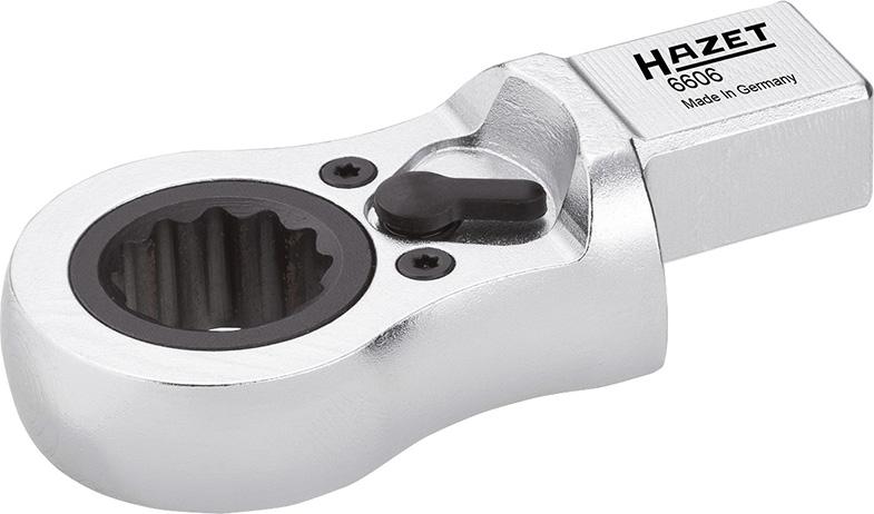 Nástrčný očkový kľúč s račňou 21 mm 14 x 18 mm Hazet Nástrčný očkový kľúč s račňou 21 mm 14 x 18 mm Hazet