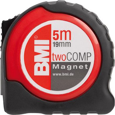 Vreckové meracie pásmo twoCOMP M 10 mx30 mm biele BMI Vreckové meracie pásmo twoCOMP M 10 mx30 mm biele BMI