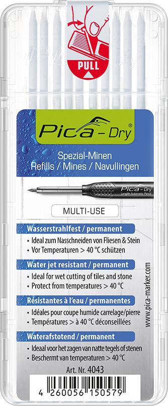 Sada náhradných náplní pre hĺbkový značkovač Pica-Dry vodoodolný Sada náhradných náplní pre hĺbkový značkovač Pica-Dry vodoodolný