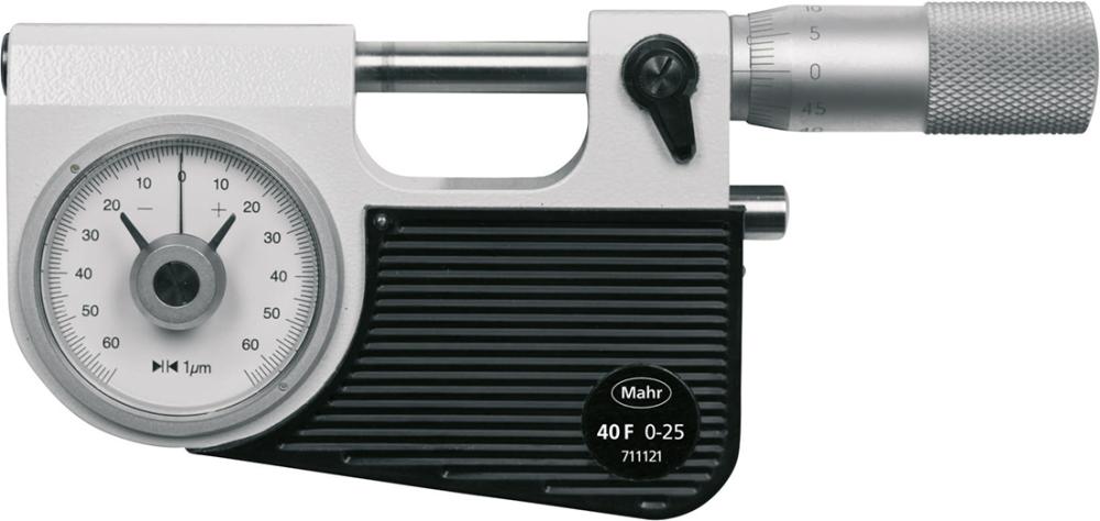 Mikrometer s ciferníkom 25 – 50 mm 40F MAHR Mikrometer s ciferníkom 25 – 50 mm 40F MAHR