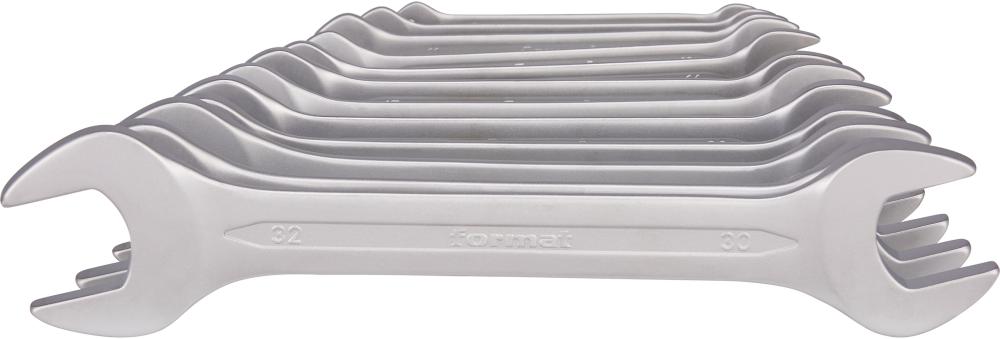 Súprava obojstranných kľúčov DIN3110 6 – 32 mm 12-dielna v lepenkovej škatuli FORMAT Súprava obojstranných kľúčov DIN3110 6 – 32 mm 12-dielna v lepenkovej škatuli FORMAT