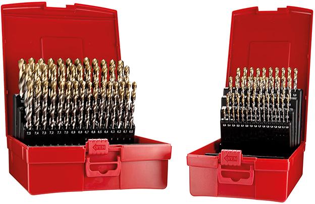 Sada špirálových vrtákov 1-10 mm x0 Sada špirálových vrtákov 1-10 mm x0