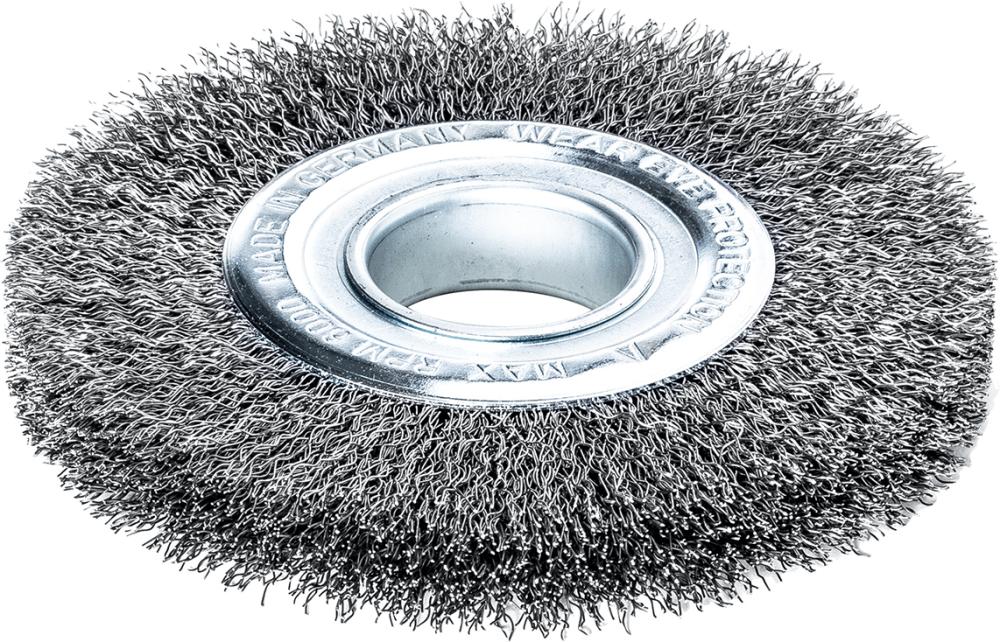 Okrúhla kefa z oceľového drôtu 200x24/27 mm Okrúhla kefa z oceľového drôtu 200x24/27 mm