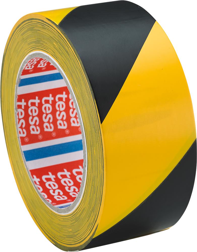 Tesa 4169 žltá/čierna výstražná páska 33 m x 50 mm Tesa 4169 žltá/čierna výstražná páska 33 m x 50 mm