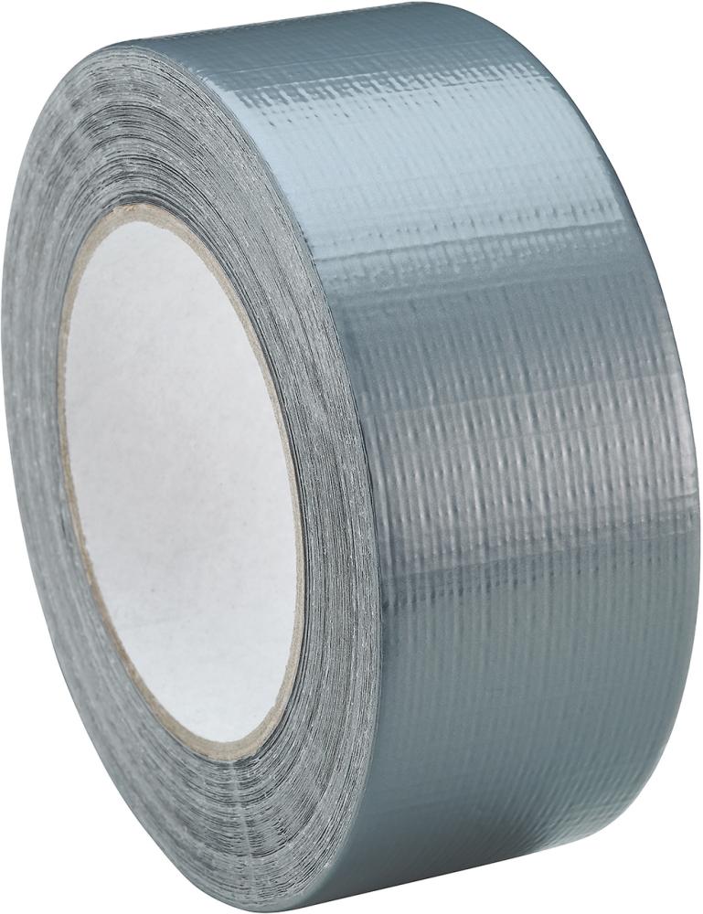 Textilná lepiaca páska AC10 50 m x 50 mm strieborná Textilná lepiaca páska AC10 50 m x 50 mm strieborná