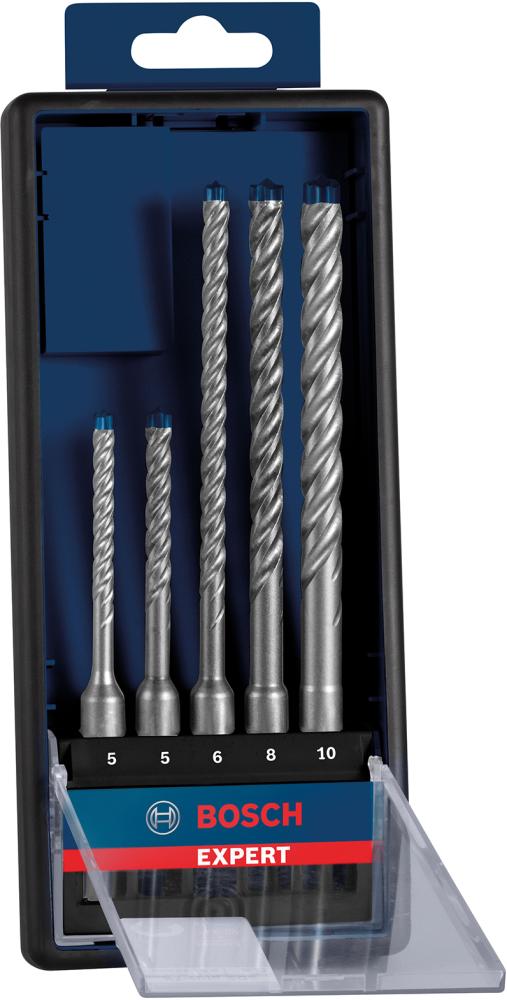 Sada príklepových vrtákov EXPERT 5/6/6/8/10 mm 5-dielna SDS plus-7X Bosch Sada príklepových vrtákov EXPERT 5/6/6/8/10 mm 5-dielna SDS plus-7X Bosch