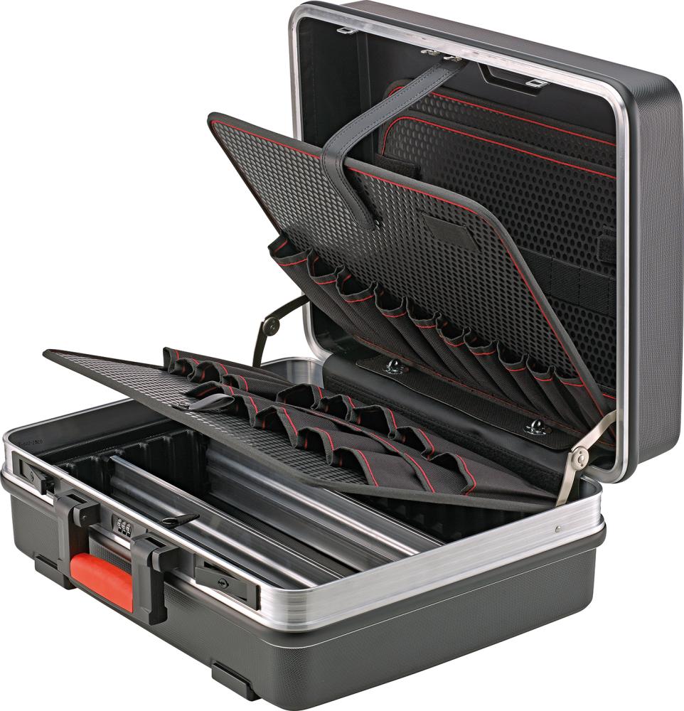 Kufrík na náradie 470x365x200 mm ABS tabuľa s taškami FORMAT Kufrík na náradie 470x365x200 mm ABS tabuľa s taškami FORMAT