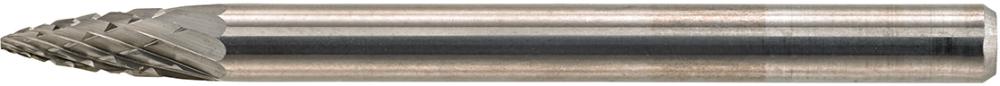 Malé frézovacie teliesko TK tvar oblúka s hrotom 0307 C 3 mm 3 x 7 mm FORMAT Malé frézovacie teliesko TK tvar oblúka s hrotom 0307 C 3 mm 3 x 7 mm FORMAT