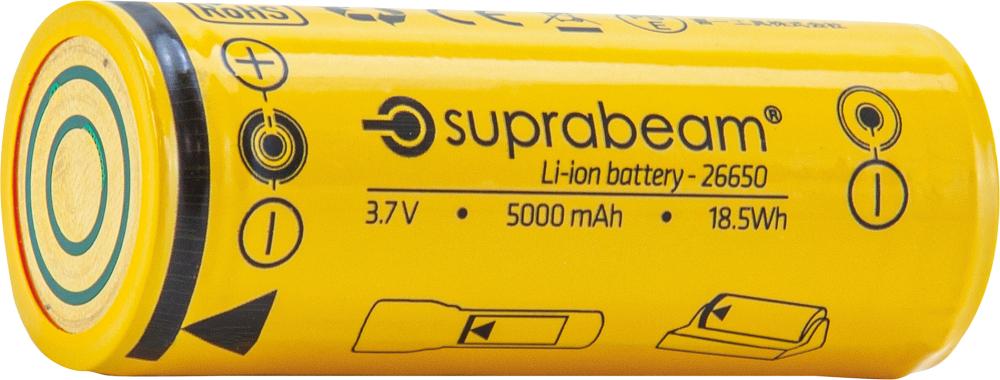 Náhradný akumulátor vhodný k Q7xr & Q7xrs suprabeam Náhradný akumulátor vhodný k Q7xr & Q7xrs suprabeam
