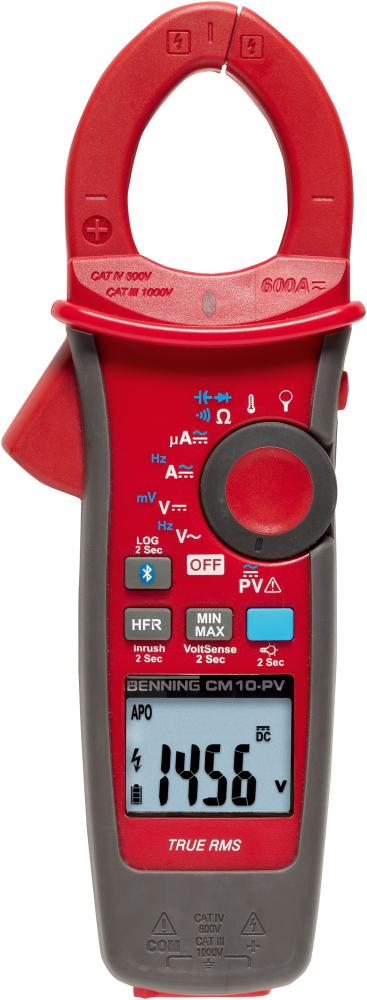 Digitálny multimeter s prúdovými kliešťami CM 10-PV Benning Digitálny multimeter s prúdovými kliešťami CM 10-PV Benning