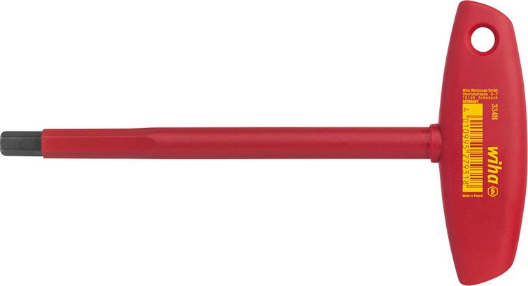 Skrutkovač s T-rukoväťou 8x150 mm VDE Wiha Skrutkovač s T-rukoväťou 8x150 mm VDE Wiha