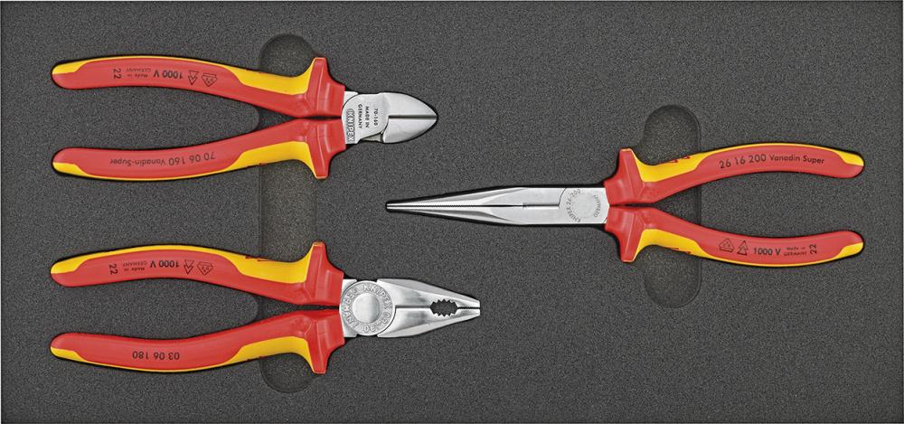 Modul na náradie 1/3 pre kliešte VDE Knipex Modul na náradie 1/3 pre kliešte VDE Knipex