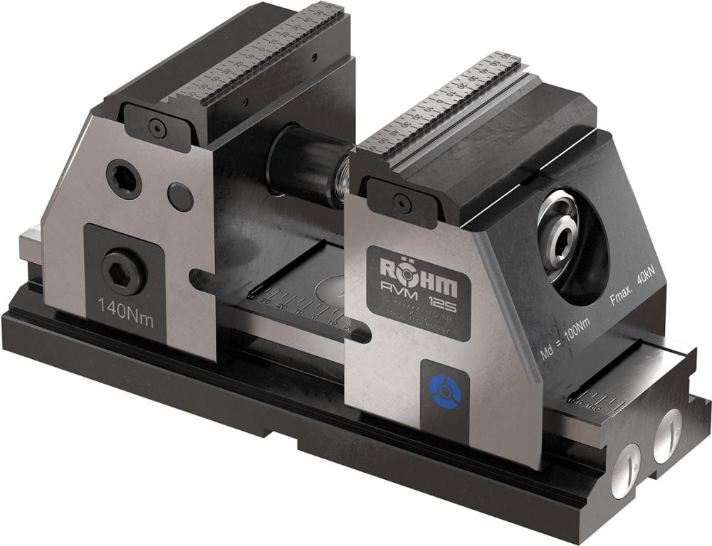 Osový upínač RVM-125 125mm RÖHM Osový upínač RVM-125 125mm RÖHM