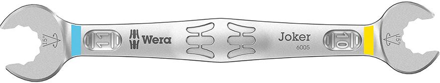 Obojstranný otvorený kľúčJoker Obojstranný otvorený kľúč Joker 10x11mm Wera Obojstranný otvorený kľúčJoker Obojstranný otvorený kľúč Joker 10x11mm Wera