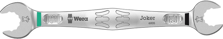 Obojstranný otvorený kľúčJoker Obojstranný otvorený kľúč Joker 12x13mm Wera Obojstranný otvorený kľúčJoker Obojstranný otvorený kľúč Joker 12x13mm Wera