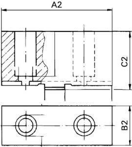 4-dielna sada DIN6350AB 500 mm RÖHM 4-dielna sada DIN6350AB 500 mm RÖHM