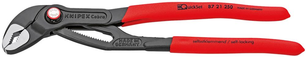 Kliešte SIKO Cobra QuickSet 300 mm izolované ponorením KNIPEX Kliešte SIKO Cobra QuickSet 300 mm izolované ponorením KNIPEX