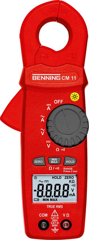 Digitálny multimeter s prúdovými kliešťami CM 11 Benning Digitálny multimeter s prúdovými kliešťami CM 11 Benning