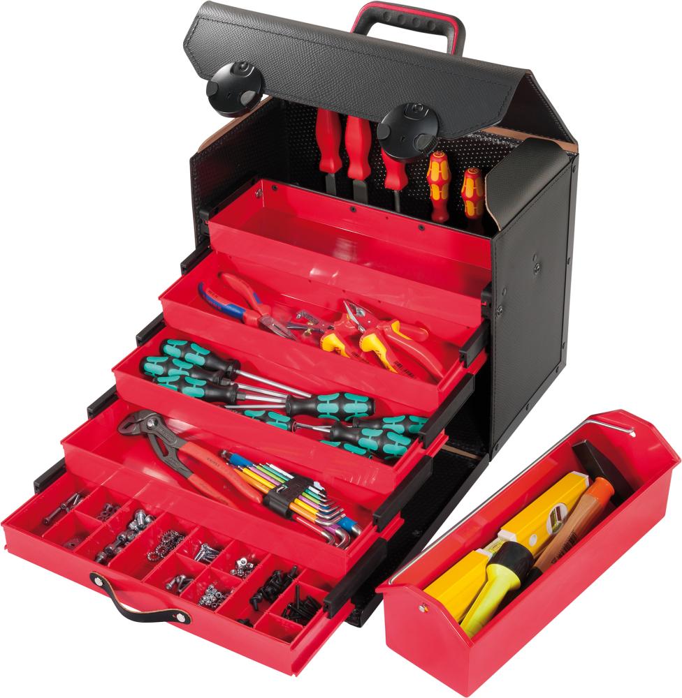 Taška so zásuvkami Top-Line 410x220x310 mm z kože Parat Taška so zásuvkami Top-Line 410x220x310 mm z kože Parat