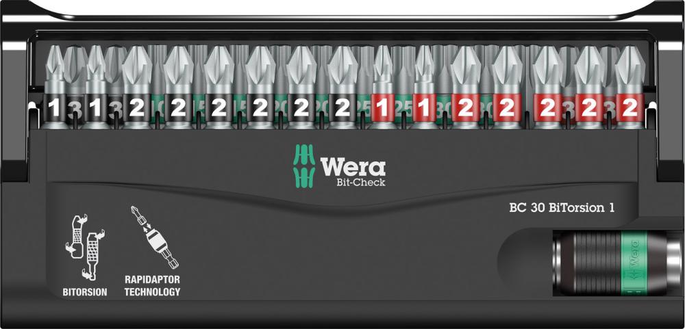 Sada bitov Bit-Check 30 BiTorsion 1 Wera Sada bitov Bit-Check 30 BiTorsion 1 Wera