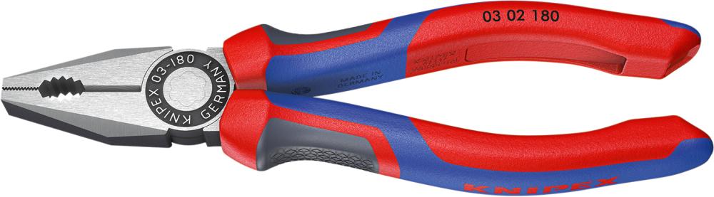 Kombinované kliešte leštené s viaczložkovými rukoväťami 200 mm KNIPEX Kombinované kliešte leštené s viaczložkovými rukoväťami 200 mm KNIPEX