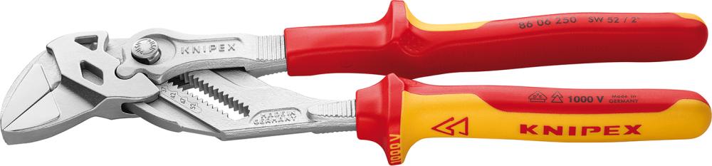 Kliešťový kľúč VDE s 2-zložkovými rukoväťami 250 mm KNIPEX Kliešťový kľúč VDE s 2-zložkovými rukoväťami 250 mm KNIPEX