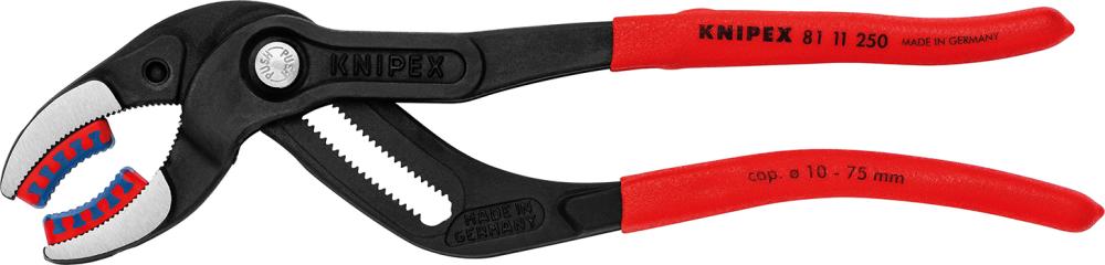 Podávacie kliešte na sifóny leštené 250 mm s čeľusťami Knipex Podávacie kliešte na sifóny leštené 250 mm s čeľusťami Knipex