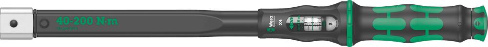Momentový kľúč Click-Torque X 4 40- 200Nm 14x18mm Wera Momentový kľúč Click-Torque X 4 40- 200Nm 14x18mm Wera