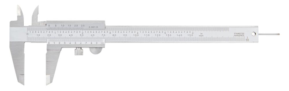 Vreckové posuvné meradlo 150 mm 1/50 1/1000 FORTIS Vreckové posuvné meradlo 150 mm 1/50 1/1000 FORTIS