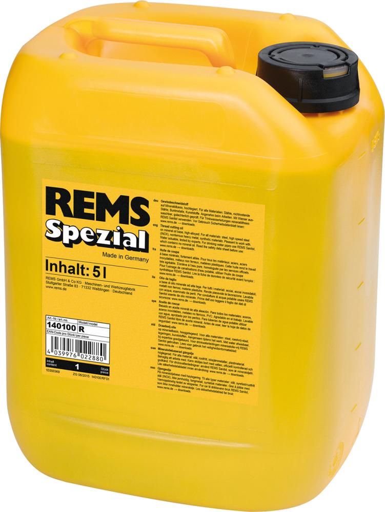 Olej na rezanie závitov REMS Spezial 5 l Olej na rezanie závitov REMS Spezial 5 l