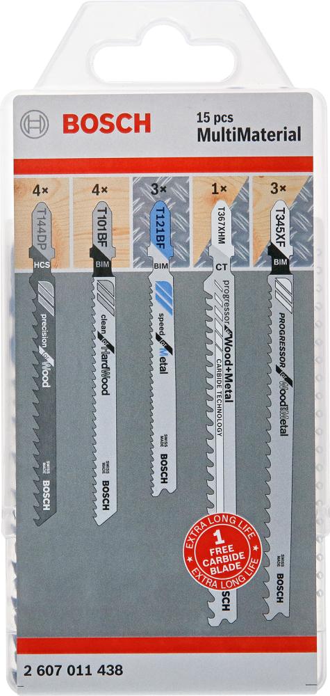 Sada pílových listov pre priamočiare píly Multi Material Sada pílových listov pre priamočiare píly Multi Material