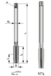 Závitník maticový 223064 NO G 3/8"
