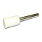 Brúsne teliesko 20x40 stopka 6 mm korund biely